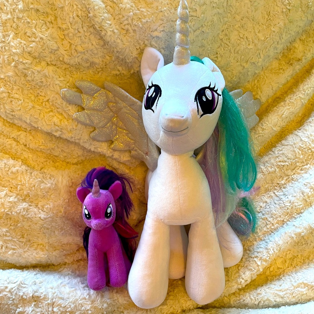 Build a Bear My Little Pony and Ty Twilight Sparkle